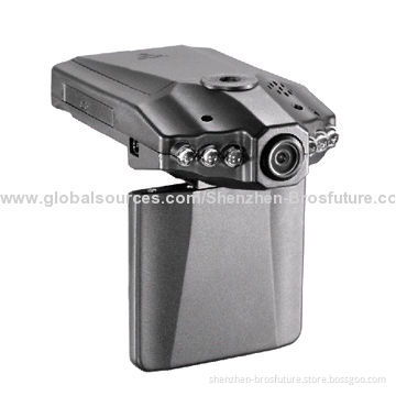 Cheapest IR Light Car DVR, Cheap and Simple, 480-pixel at 30fps, OEM Services Available